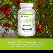 Carica l'immagine nel visualizzatore di Gallery, PlusVive, vitamina C naturale con bioflavonoidi e matrice disponibile, 180...