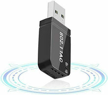 Carica l'immagine nel visualizzatore di Gallery, Adattatore USB 3.0 WiFi dual band AC 1200Mbps, Mini chiavetta connessione PC Mac