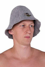 Carica l'immagine nel visualizzatore di Gallery, Ger3as Cappello da sauna in di lana con ricamo per uomo Vasca bagno