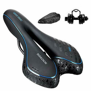 Sella per Bici Mountain in Gel, Sellini per Mountain Bike, Uomo Donna