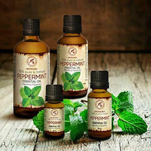 Carica l&#39;immagine nel visualizzatore di Gallery, Olio Essenziale di Menta Piperita 2x100ml - Mentha - Menta...