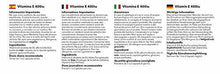 Carica l'immagine nel visualizzatore di Gallery, Vitamina E 400 UI - 240 capsule - 8 mesi di trattamento - SimplySupplements