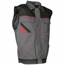 Carica l'immagine nel visualizzatore di Gallery, Planam 2362064 - Vest"highline" taglia xxxl, 3XL, Ardesia/Nero/Rosso