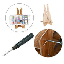 Carica l'immagine nel visualizzatore di Gallery, FOCCTS scrivania organizzatore da tavolo in legno organizer da...