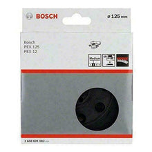 Carica l'immagine nel visualizzatore di Gallery, Platorello Bosch Professional da 125 mm per levigatrici, Piastra velcrata, PEX