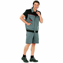 Carica l'immagine nel visualizzatore di Gallery, Planam 2362064 - Vest"highline" taglia xxxl, 3XL, Ardesia/Nero/Rosso