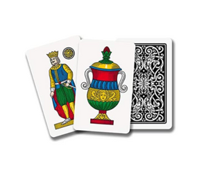 Carte da gioco napoletane in cartoncino duplex, 40 carte Dal Negro 10071 classic