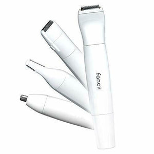Fancii Rasoio Elettrico Donna Flawless per Viso e Corpo, Rifinitore Indolore...