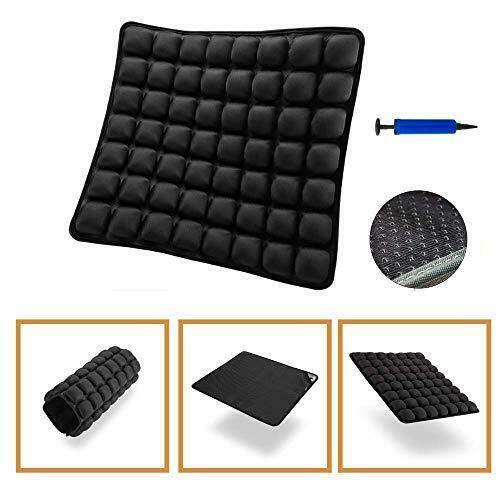 SUNFICON Cuscino Sedile Pneumatico Comfort Seduta Nero