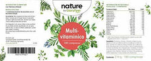 Carica l&#39;immagine nel visualizzatore di Gallery, GloryFeel Multivitaminico 180 Compresse - Vitamine e Minerali Naturali - Alta...
