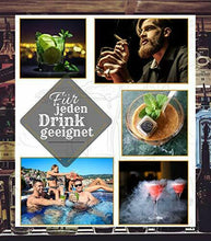 Carica l&#39;immagine nel visualizzatore di Gallery, Cubetti di Ghiaccio in Acciaio Inossidabile per Whisky, Vino, Cocktail,...
