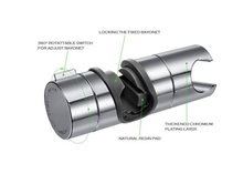 Carica l'immagine nel visualizzatore di Gallery, Staffa di supporto per doccia, Braccio per doccetta 18-25 mm in ABS cromato