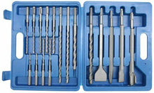 Carica l'immagine nel visualizzatore di Gallery, Set di punte per trapano o scalpello SDS Plus, 17 pezzi - CON:P BP304017