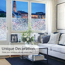 Carica l'immagine nel visualizzatore di Gallery, rabbitgoo Pellicola per Finestre e Vetri-3D Bolle 44.5 x 200cm