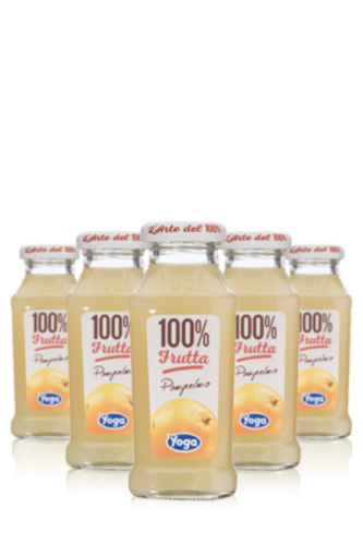 Yoga 100% Frutta Pompelmo Confezione Da 12 Bottiglie