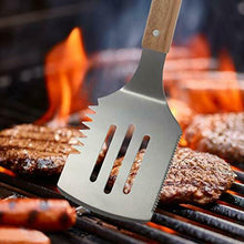 Carica l'immagine nel visualizzatore di Gallery, Romanticist 3pcs Accessori Barbecue in Acciaio Inox Set di Attrezzi per...