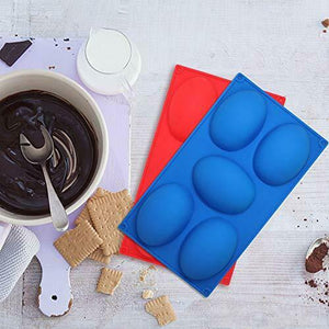 SourceTon - Stampo in silicone a forma di uova Pasqua, per torte,...