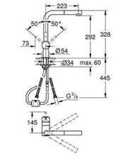 Carica l'immagine nel visualizzatore di Gallery, Grohe 32168000 Minta Miscelatore Monocomando per Lavello con Doccetta...