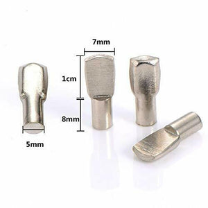 5 mm Perni di Supporto Acciaio con Scatola Stoccaggio, Piatto...