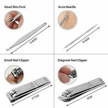 Carica l'immagine nel visualizzatore di Gallery, Miriqi 16 Pcs Pedicure Manicure Set Tagliaunghie Set，Professionale Manicure...
