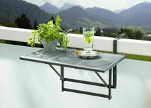 Carica l&#39;immagine nel visualizzatore di Gallery, greemotion 416505 Tavolino Pieghevole da Balcone, Regolabile in Piccolo