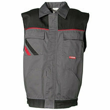 Carica l'immagine nel visualizzatore di Gallery, Planam 2362064 - Vest"highline" taglia xxxl, 3XL, Ardesia/Nero/Rosso