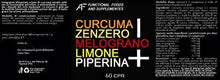 Carica l'immagine nel visualizzatore di Gallery, CZMLP+ A.I.F. | 60 CPR | CURCUMA-ZENZERO-MELOGRANO-LIMONE-PIPERINA il...