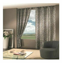 Carica l'immagine nel visualizzatore di Gallery, Tenda in poliestere jacquard color tortora 140 x 290 cm Home Collection MON135