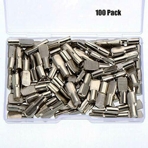 5 mm Perni di Supporto Acciaio con Scatola Stoccaggio, Piatto...