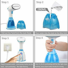 Carica l'immagine nel visualizzatore di Gallery, Cadrim Stiratrice a Vapore Verticale Stiratrice a Vapore Portatile Piastra in...