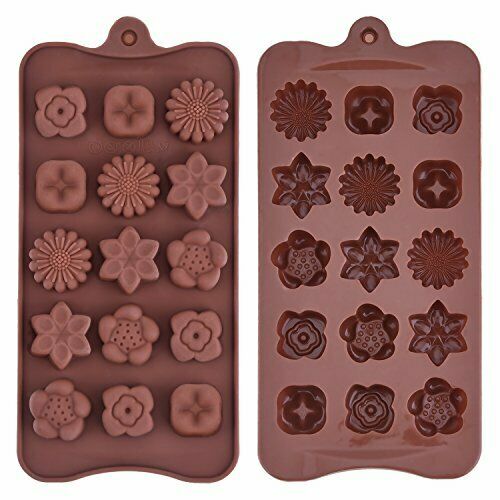 Stampo in Silicone per Cioccolato Cioccolatini a Forma di Fiori Vassoio di...