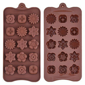 Stampo in Silicone per Cioccolato Cioccolatini a Forma di Fiori Vassoio di...