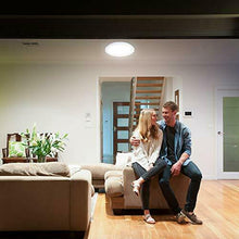 Carica l'immagine nel visualizzatore di Gallery, Plafoniera LED, lampada da soffitto o parete per bagno, luce bianca naturale...