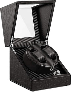 Watch winder Scatola orologio a carica automatica con Velocità regolabile...